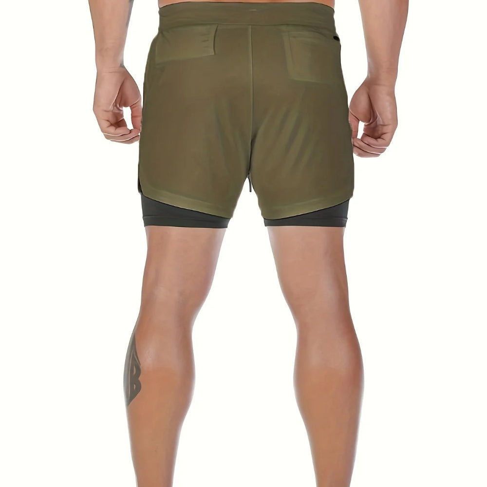 VL™ 2-in-1 Breathable Stretch Sports Shorts