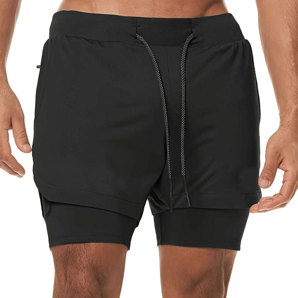 VL™ 2-in-1 Breathable Stretch Sports Shorts