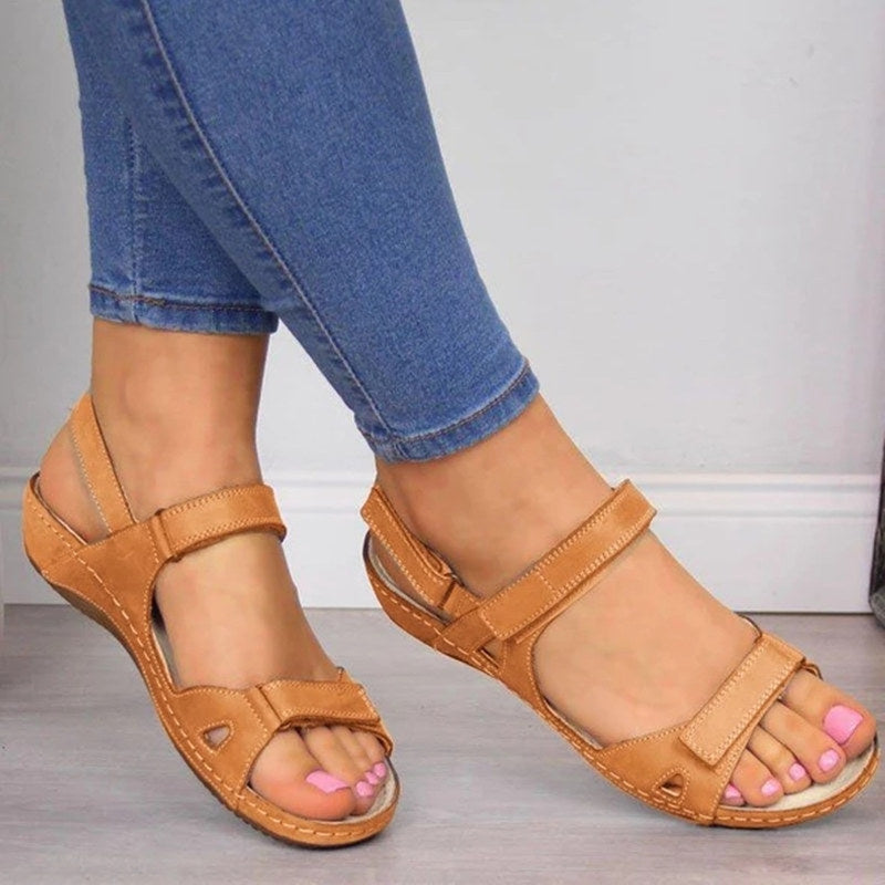 Premium Faux Leather Women Sandals