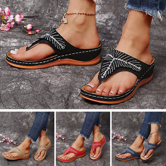 🔥Last Day 69% Off🔥Women's Soft Orthopedic Fishbone Sandals