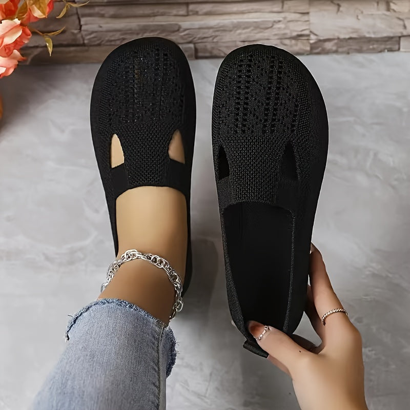 Women's Flying Woven Flat Shoes