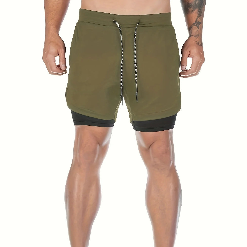 VL™ 2-in-1 Breathable Stretch Sports Shorts