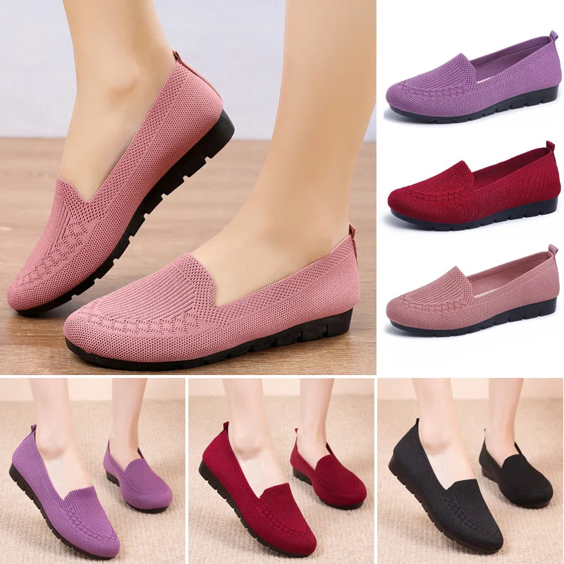 Women’s Mesh Casual Flat Loafers