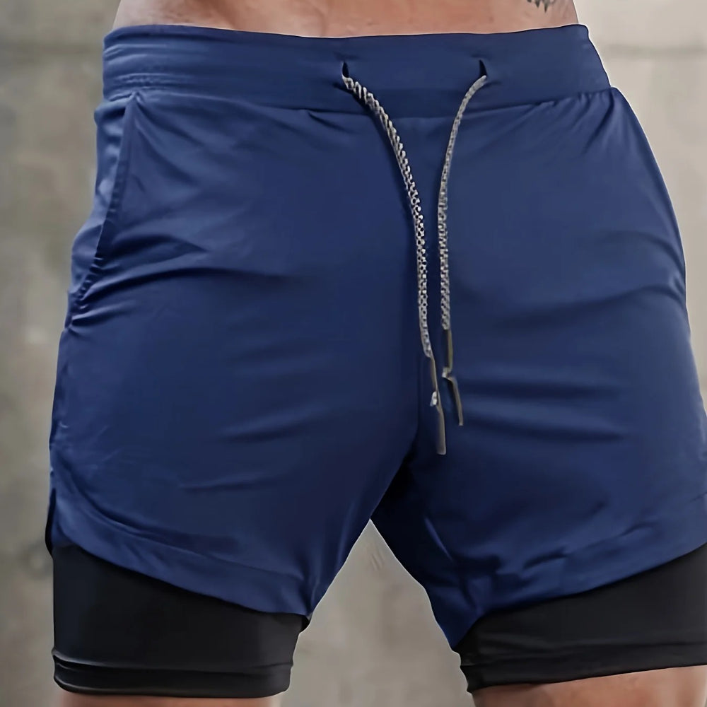 VL™ 2-in-1 Breathable Stretch Sports Shorts