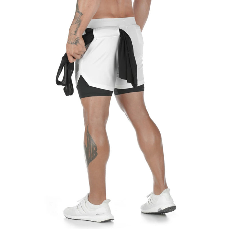 VL™ 2-in-1 Breathable Stretch Sports Shorts