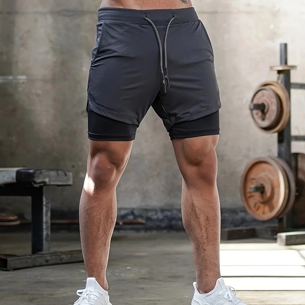 VL™ 2-in-1 Breathable Stretch Sports Shorts