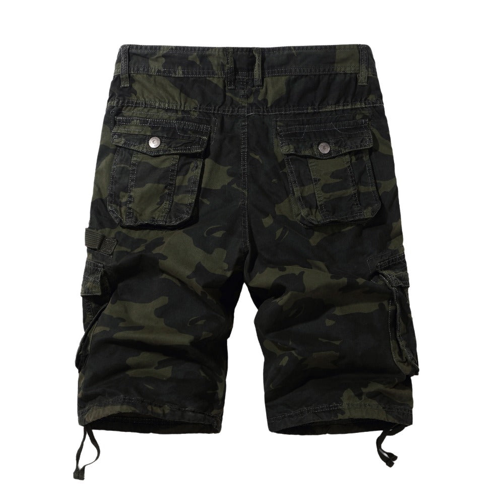 Pantalones cortos de camuflaje para hombre de talla grande VL™ Pantalones de 5 puntos 