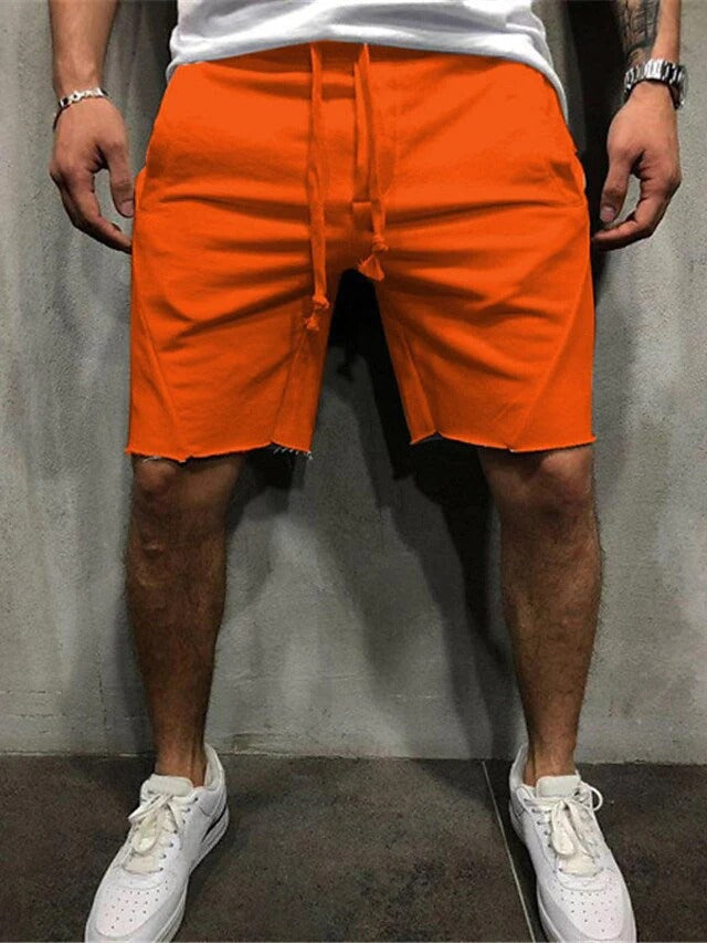 Shorts sueltos lisos con cintura elástica VL™