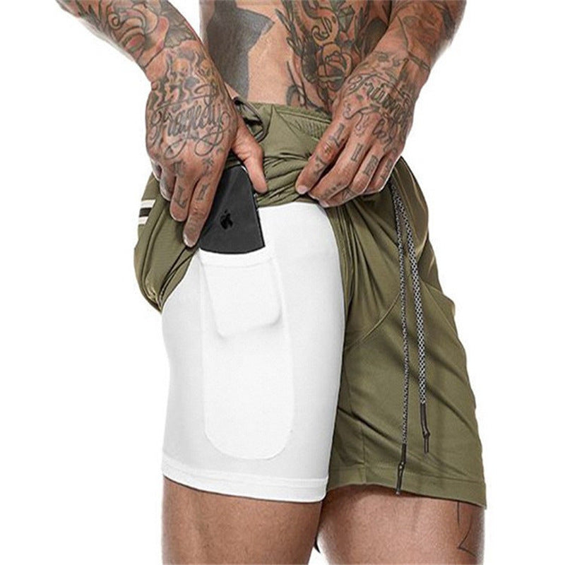 VL™ SHORTS DE RENDIMIENTO DE GIMNASIO CON ESTAMPADO GRÁFICO DE TETAS SEXY DE FANTASMA TRAVIESO