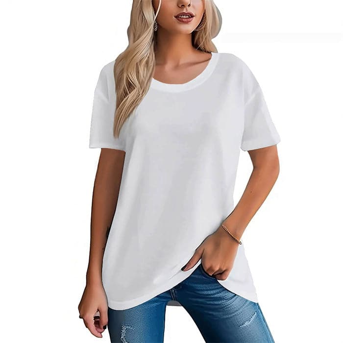 Women's Cotton Short-Sleeved T-Shirt 16 Colors