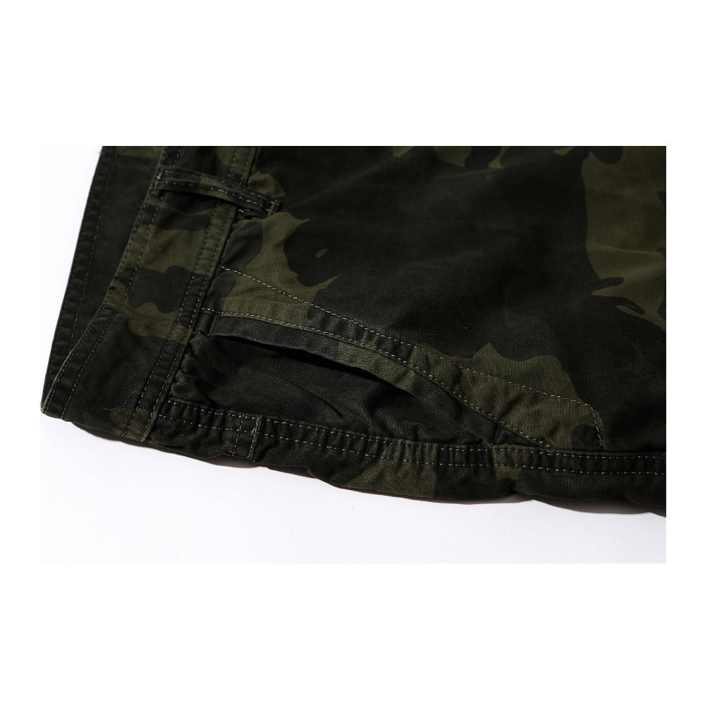 Pantalones cortos de camuflaje para hombre de talla grande VL™ Pantalones de 5 puntos 