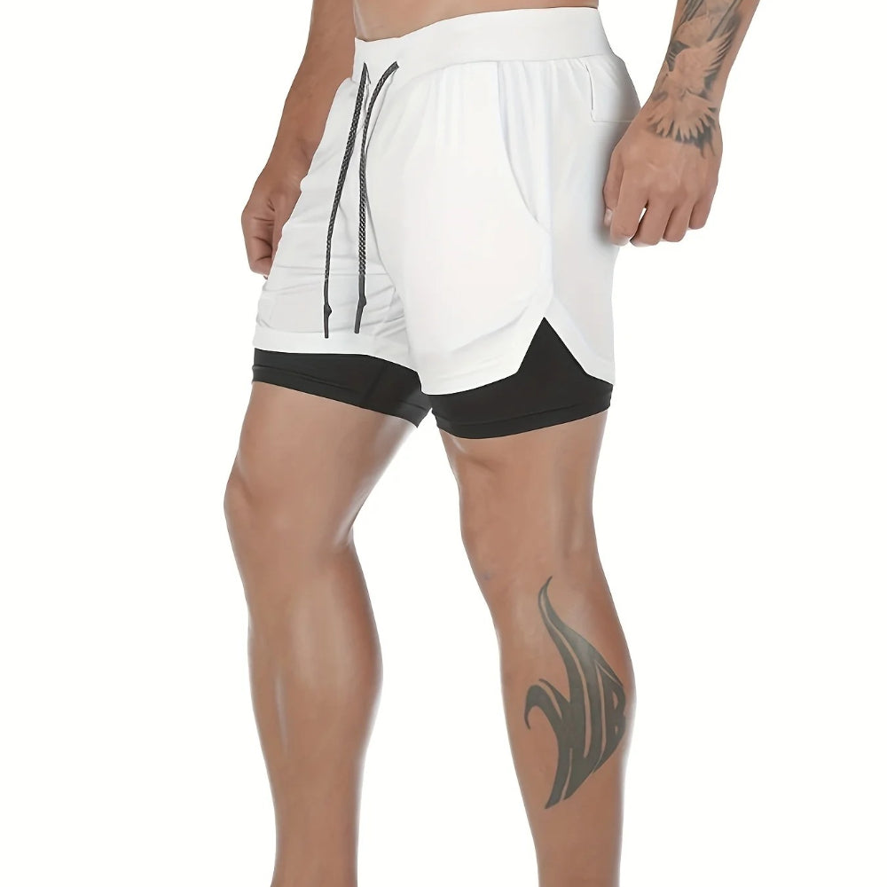 VL™ 2-in-1 Breathable Stretch Sports Shorts