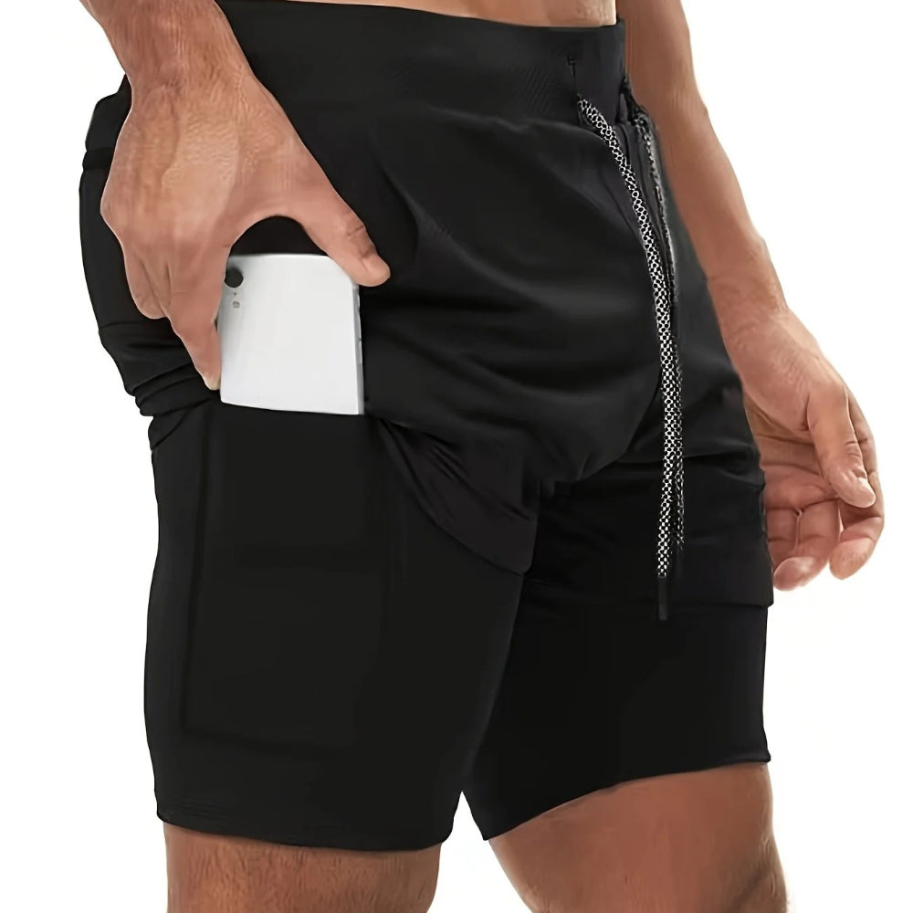 VL™ 2-in-1 Breathable Stretch Sports Shorts