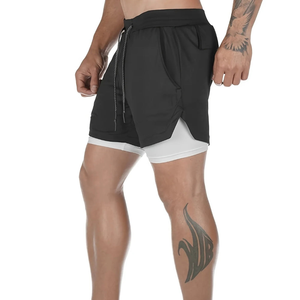 VL™ 2-in-1 Breathable Stretch Sports Shorts