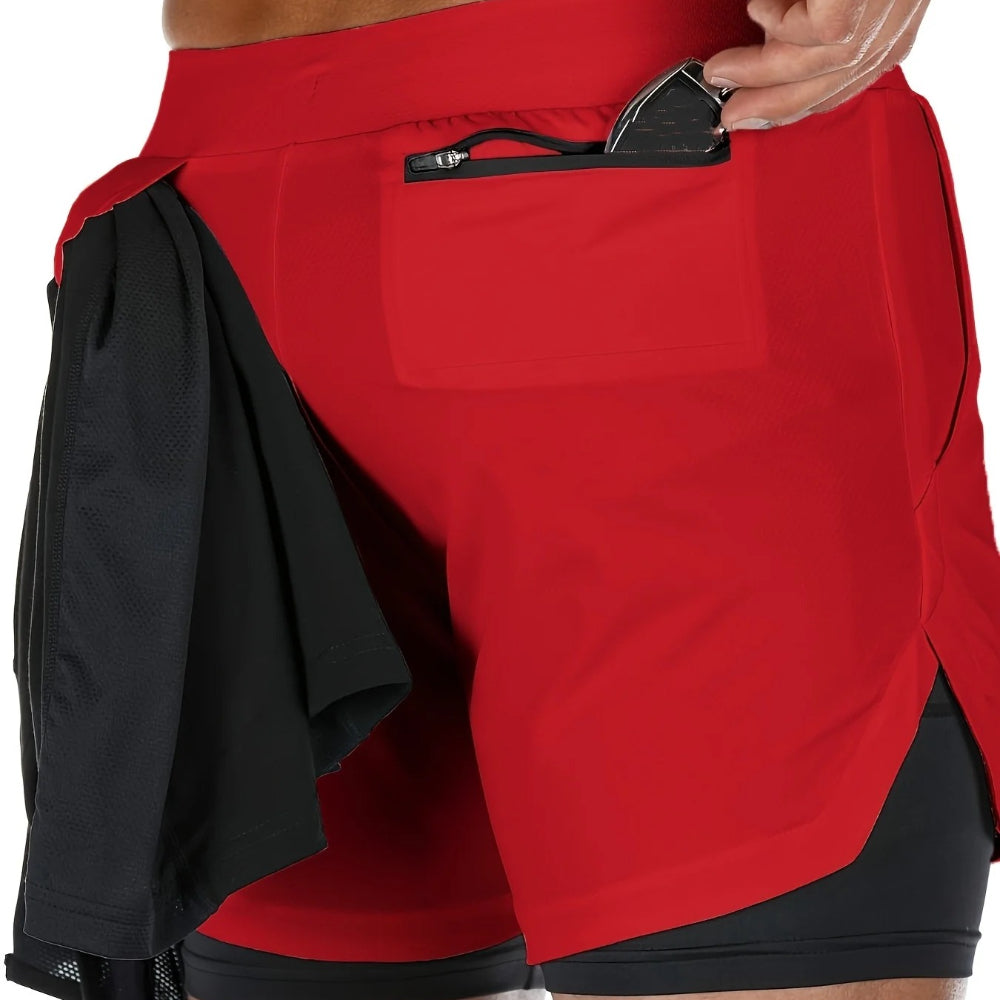 VL™ 2-in-1 Breathable Stretch Sports Shorts