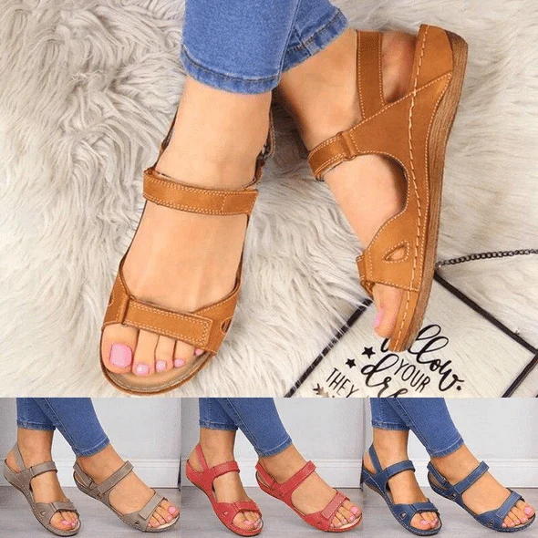 Premium Faux Leather Women Sandals