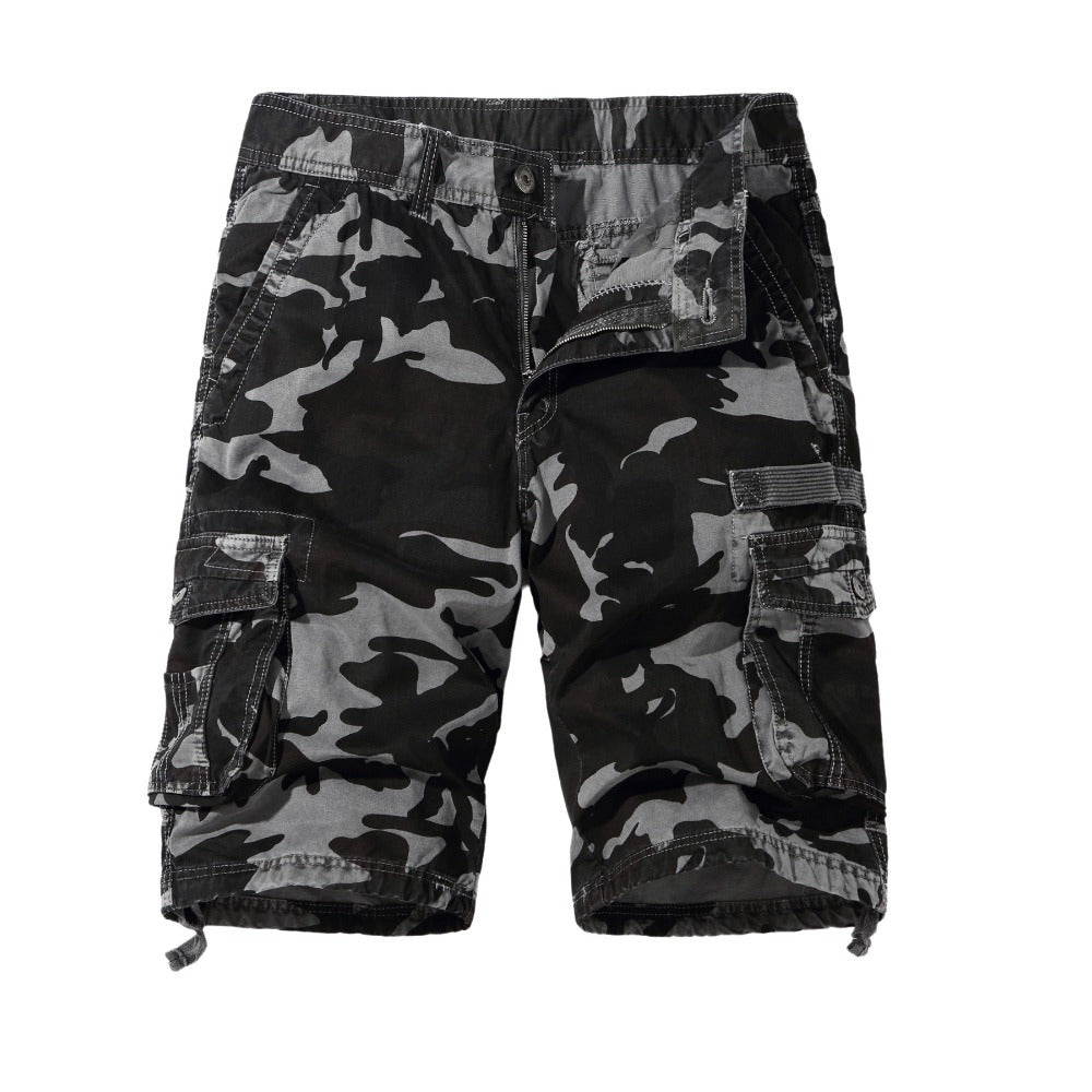 VL™ Plus size men's camouflage shorts 5-point pants