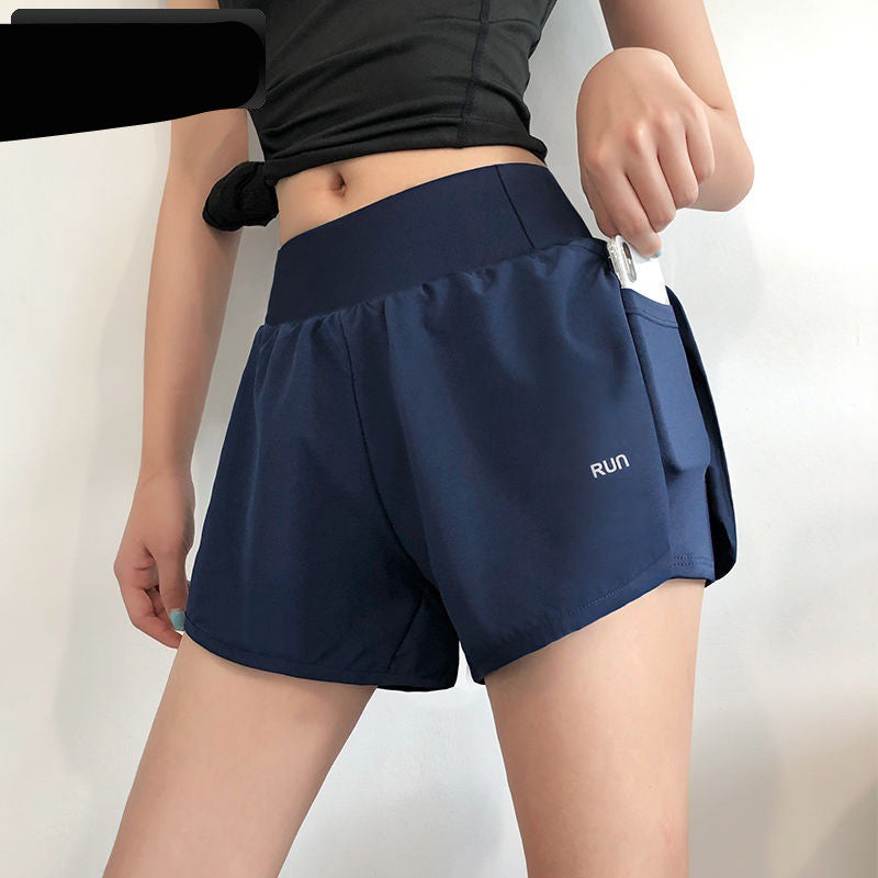 Fitness Pants Loose High Waist Yoga Pants Quick-Drying Running Pants