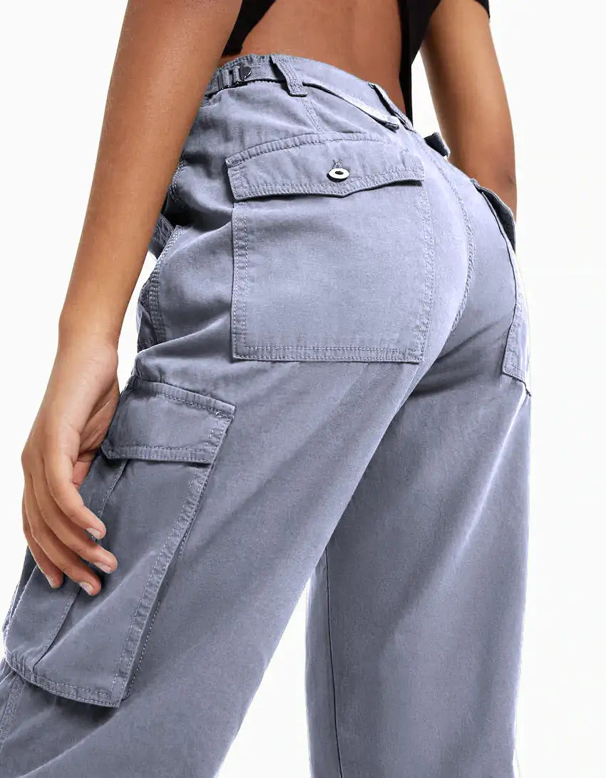 Pantalones cargo mejorados para mujer