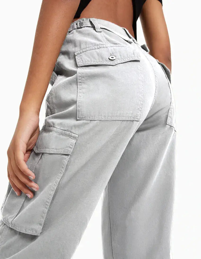 Pantalones cargo mejorados para mujer